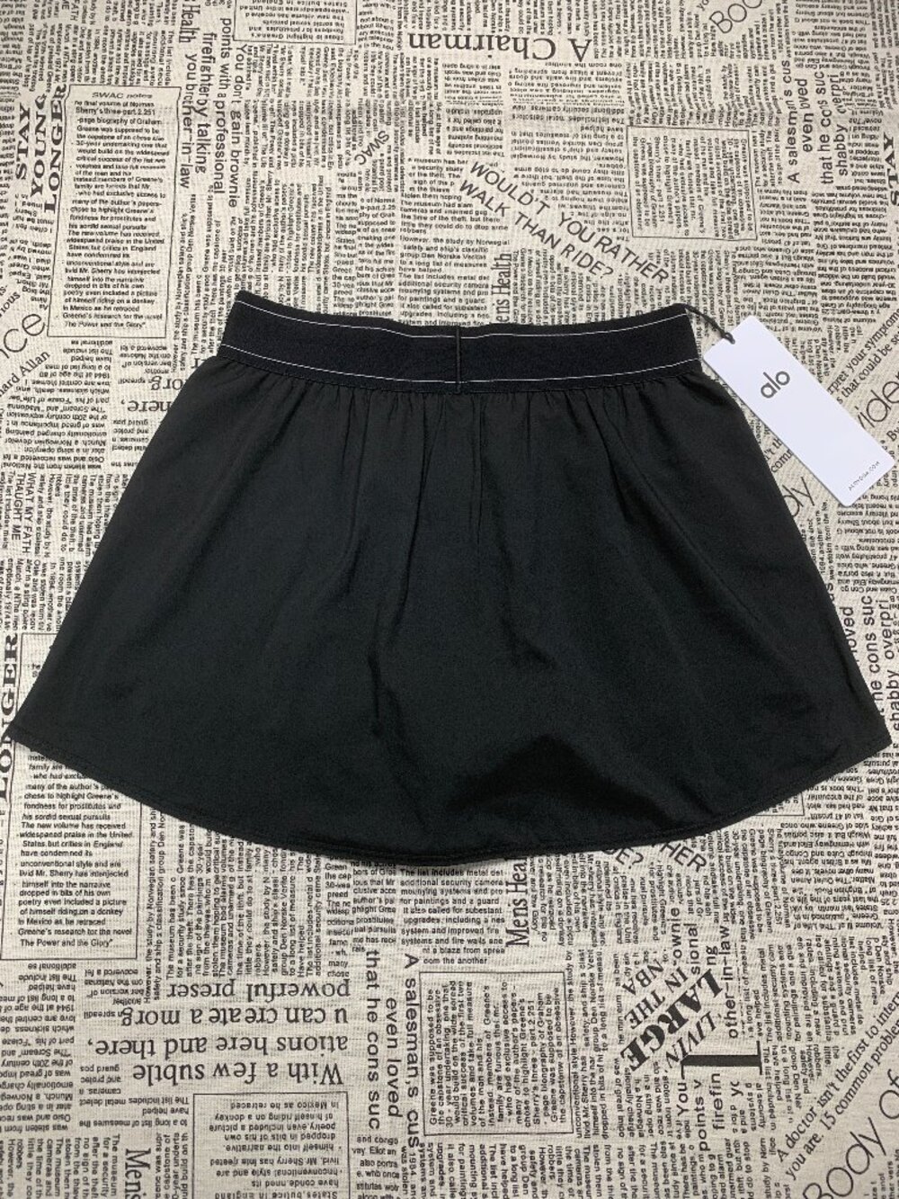 Brand new ALO Yoga Match Point black athletic skirt🖤Lightweight and comfortable - Picture 7 of 7